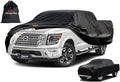 Kayme Truck Cover Custom Fit Nissan Titan Crew Cab Short Bed. Full Exterior by kayme