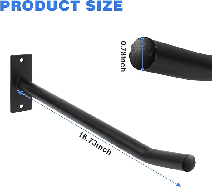 Garage Storage Mechanism Wall Mounted, Folding chair storage rack, Garden Tool - Image 6