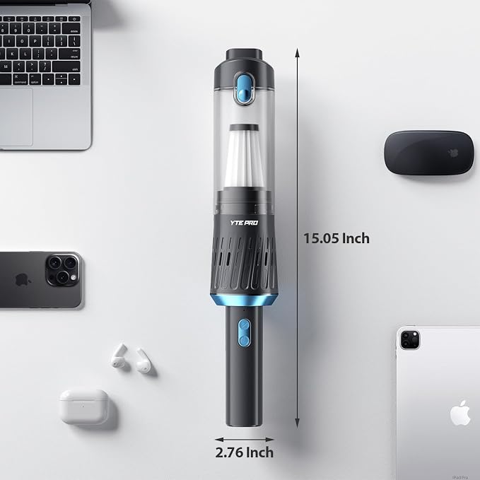 Handheld Vacuum Cordless 15000PA Car Vacuum 3-in-1 Hand Held Vacuums 1.1 Pounds - Image 7