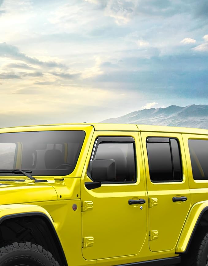 in-Channel Window Rain Guards Fit - Image 7