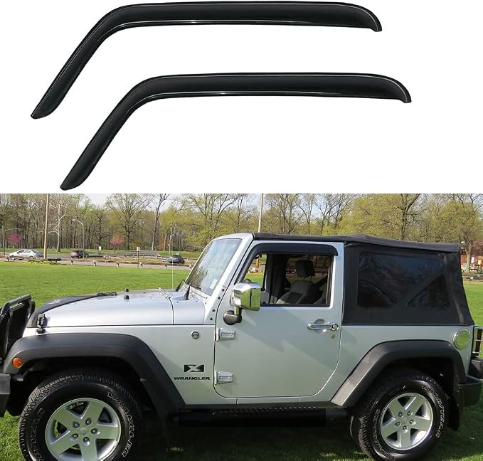 92328 Original Side Window Wind Deflector, Window Visor fit by STARTSHIP