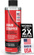 Professional Bike Chain Stripper + Degreaser - 16oz Chain Cleaner & Wax Prep by Samorillo