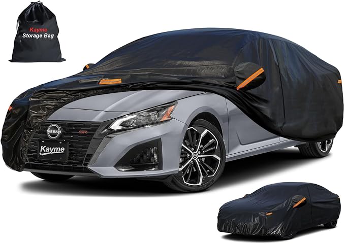 Kayme 7 Layers Car Cover Custom Fit by kayme