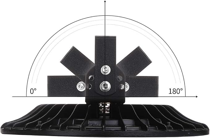 Viugreum 5 PACK 100W UFO LED High Bay Light, 10000LM 6500K Daylight White LED - Image 4