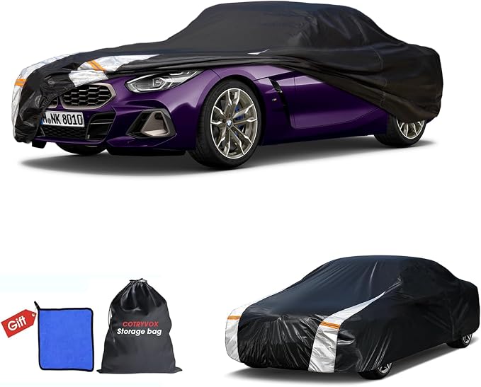 BMW Z4 Car Cover 100% Waterproof All Weather, Gift by FocusonQualityServiceHear