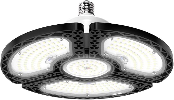 LED Garage Light 80W Deformable LED Ceiling Lights 12000 Lumens Led Shop Lights by Dansny