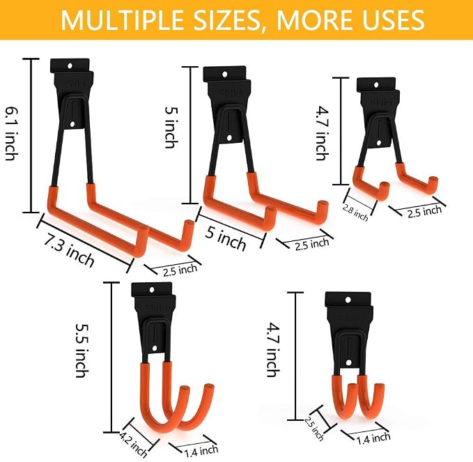 Intpro Slatwall Hooks Slatwall Accessories Utility Hooks Garage Storage Tool - Image 3