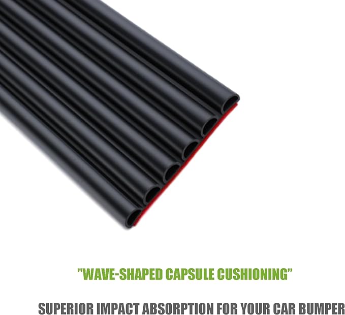 Garage Wall Protector Strip Car Door Protector, Self-Adhesive Rubber Garage - Image 3