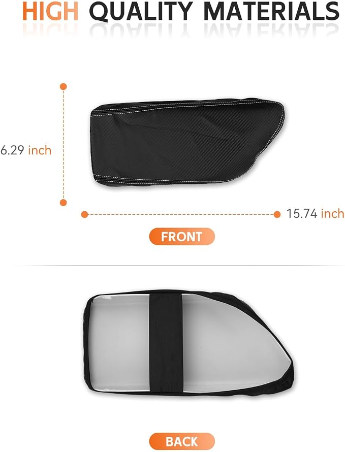 CDEFG for Kia EV6 2022-2025 Center Console Cover Armrest Box Cover for EV6 2022 - Image 7