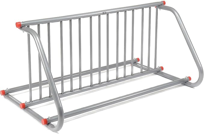Global Industrial 59-3/4"L Grid Bike Rack, Double Sided, Powder Coated Steel - Image 7