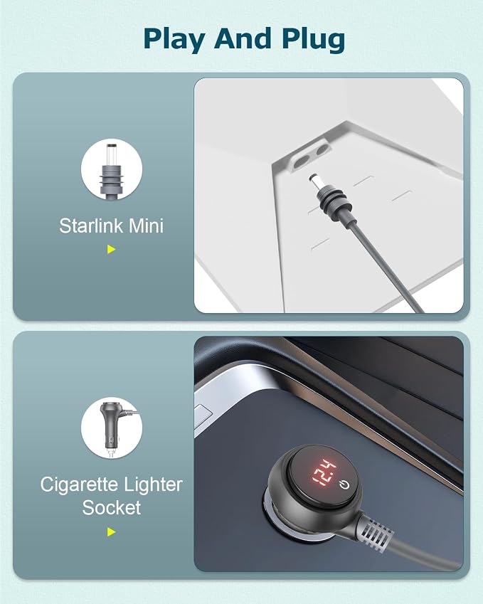Starlink Mini Cable 10FT Car Adapter - Image 5