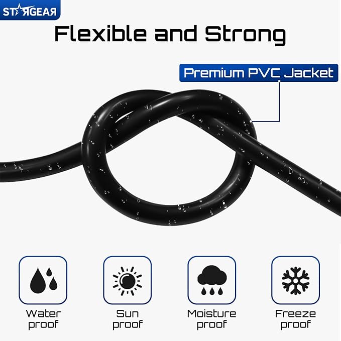 Starlink Mini Cable 32.8FT, 16AWG Replacement Starlink DC Power Cable Starlink - Image 6