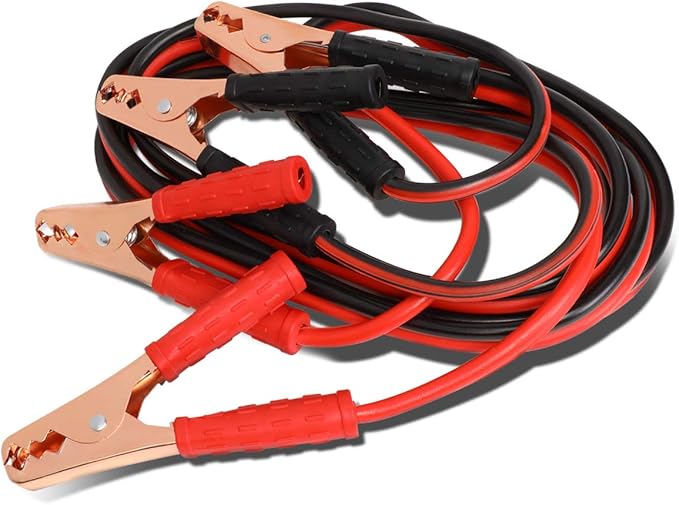 Auto Dynasty Heavy Duty 12Ft 10Gauge Booster Cables Power Jumper 200AMP by AutoDynasty