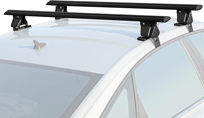 51" Roof Rack Cross Bars, Adjustable Universal Roof Rack, Aluminum Locking by YHAAVALE