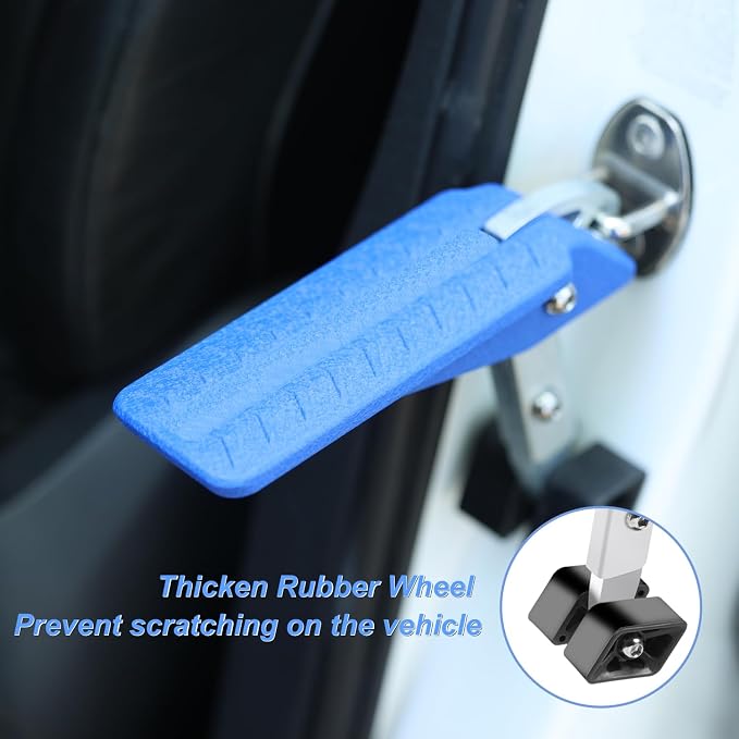 COWVIE Foldable Car Door Step Stand Pedal - Image 4
