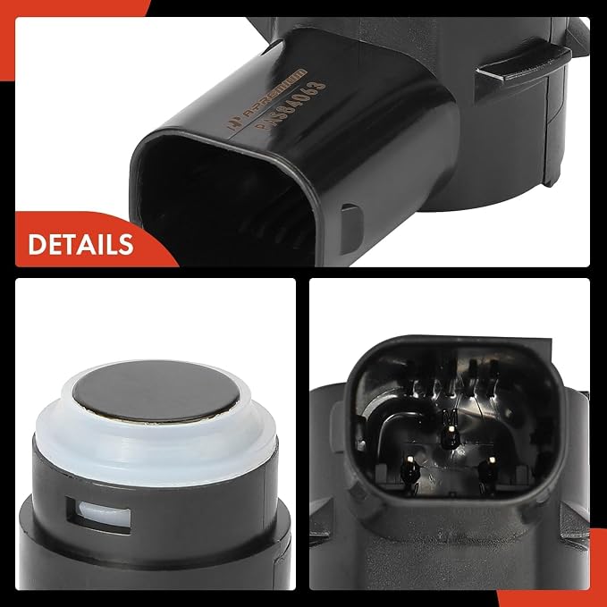 A-Premium 4-PC Rear PDC Reverse Backup Parking Aid Assist Sensor Compatible - Image 8