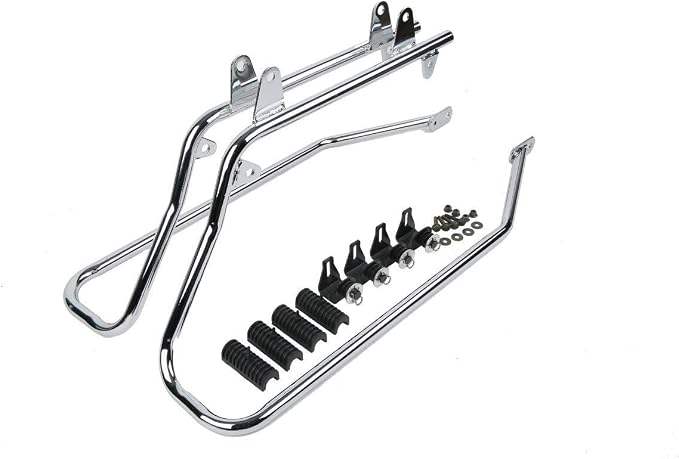XFMT Hard Saddlebags Speaker Lid + Chrome Conversion Brackets - Image 7