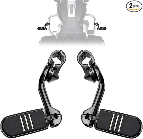 1.25" Highway Footpegs, Motorcycle Adjustable Footrest by totiancong