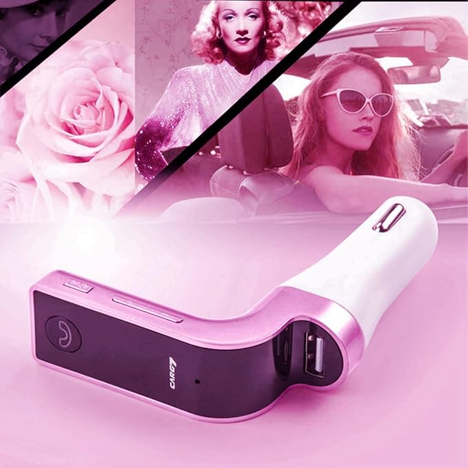 Bluetooth FM Transmitter for car, TIANSHILI handsfree Bluetooth Receiver Car Kit - Image 7