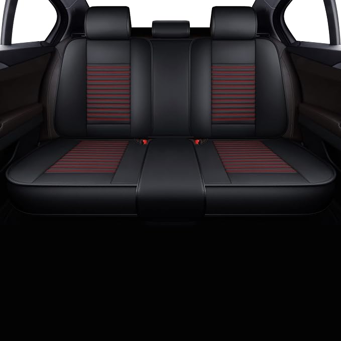 LINGVIDO Leather Car Seat Covers, Breathable and Waterproof Faux Leather by LingvidoSeatCover