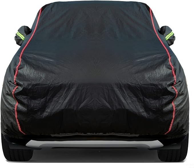 Breathable New Material, Waterproof Car Cover, Locks and Zipper Doors, by QUYDDC