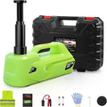 Electric Car Jack 5Ton 12V Hydraulic Car Jack Lift Built-in Safety Hammer by Simtamy