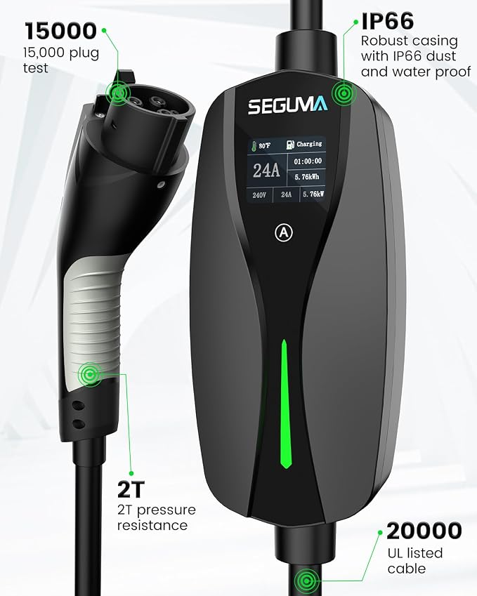 NEMA 14-30 Level 2 EV Charger, Electric Vehicle Portable Charger - Image 8