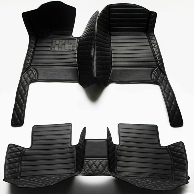 Custom All-Weather Protection Luxury Leather Floor Mats - Image 9