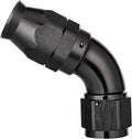 EVIL ENERGY 10AN 60 Degree PTFE One Piece Full Flow End Hose Fitting Aluminum by EVILENERGY