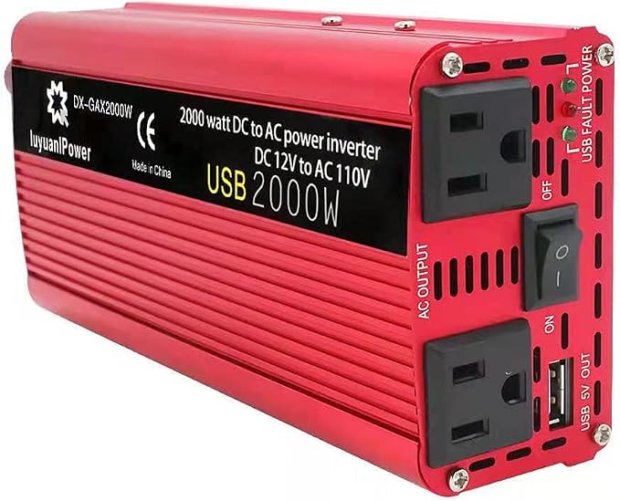 1500w Power Inverters Car Inverter 12v to 110v 12v Power Inverter 700W/1500W - Image 4