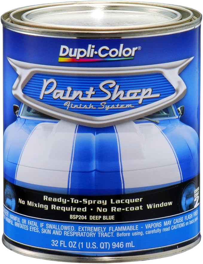 Dupli-Color BSP204 Paint Shop Finish System Base Coat – Deep Blue Metallic - 32 by The+Dupli-Color+Store+