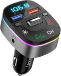 LENCENT Bluetooth Car Adapter, 5.0 Car FM Transmitter by LENCENT