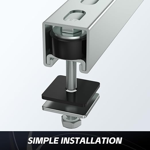 SKTREX Anti-Skid designTrolley Roller Wheels Limit Trolley Assembly Positioning - Image 4