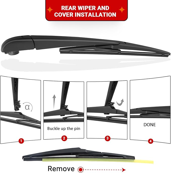 Windshield Wiper Blade Set Replacement - Image 7
