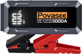 Car Battery Jump Starter 5000A Jump Box Portable Car Jump Starter Battery Pack by PovaseeDirect