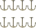 Anchor Two Prong Ceiling Hook for Closet Top Bathroom Kitchen Cabinet Garage by DEEKOUDT