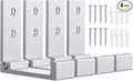OHIYO Foldable Hooks 4pcs Folding Coat Hooks Heavy Duty Wall Hooks by OHIYO
