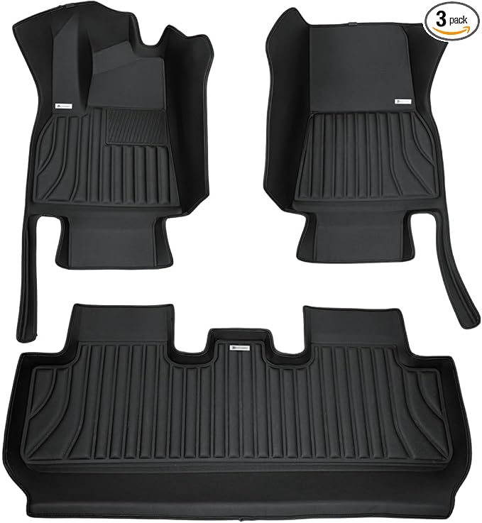 Floor Mats for Tesla Model Y（2021-2025） Custom Fit All Weather Cargo Liner by SUPERLINER