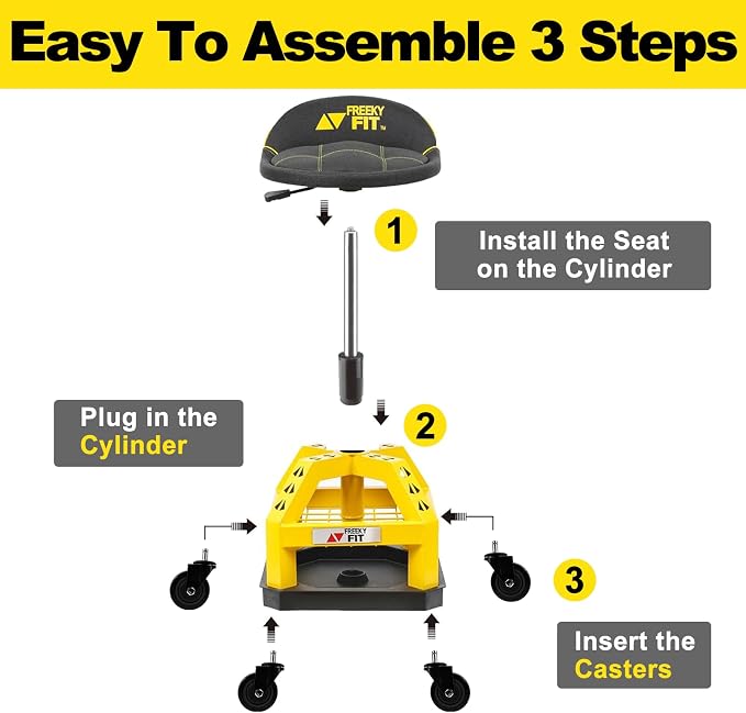 Rolling Shop Stool for Garage - Image 7