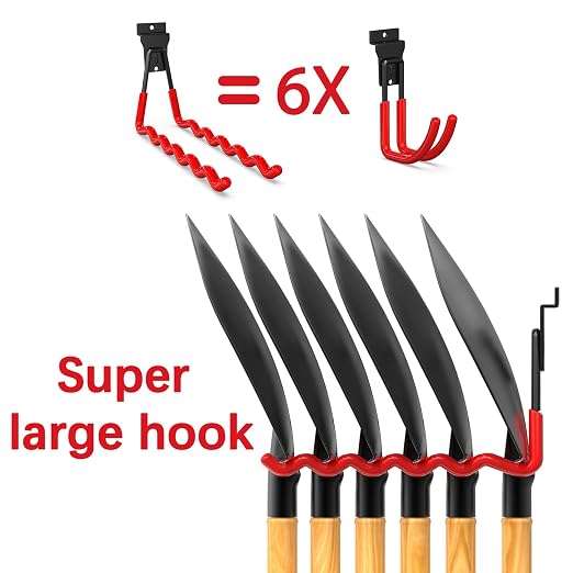 3-H Slatwall Accessories 18 Pack, Slatwall Hooks & Hangers Multi Sizes - Image 3