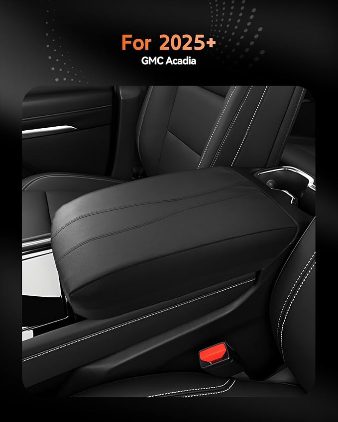 CDEFG for 2025 2026 GMC Acadia Center Console Cover Armrest Box Cover Acadia - Image 2