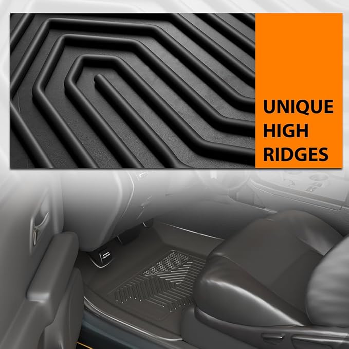 G-PLUS Heavy Duty TPE Floor Mats Cargo Liner Fit - Image 8