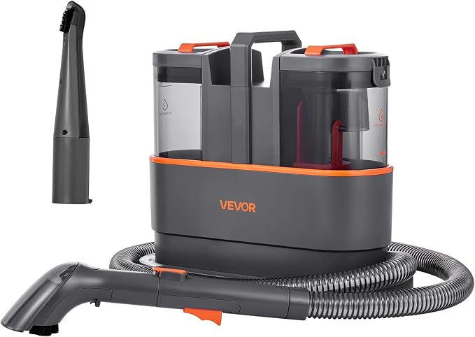 VEVOR Carpet Cleaner Machine, 50.72 oz Clean Water Tank & 27.05 oz Dirty Water by VEVOR