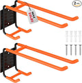 2-Piece 9.4" Heavy Duty Garage Hooks, Sturdy Utility Hooks Holds 55 LB Wall by SEDY
