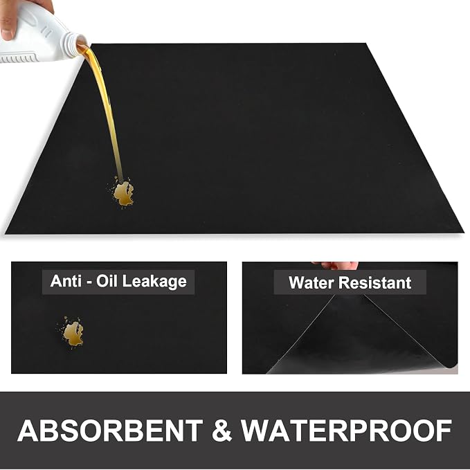 AAIN Oil Spill Mat, Garage Floor Mat, Absorbent Oil Pad, Premium Maintenance Mat - Image 3
