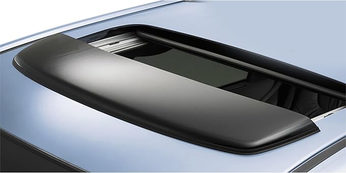 Black Horse Sunroof Deflector Dark Smoke Compatible - Image 2