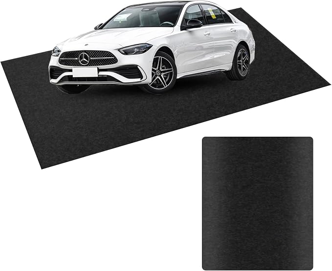 17' x 7'4" Oil Spill Mat, Garage Floor Mat, Premium Absorbent Oil Pad, by PONO