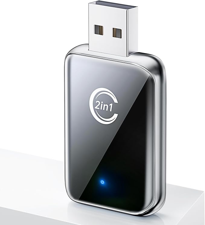 Wireless CarPlay Adapter for iPhone, Convert Wired CarPlay to Wireless by CZOCPOS