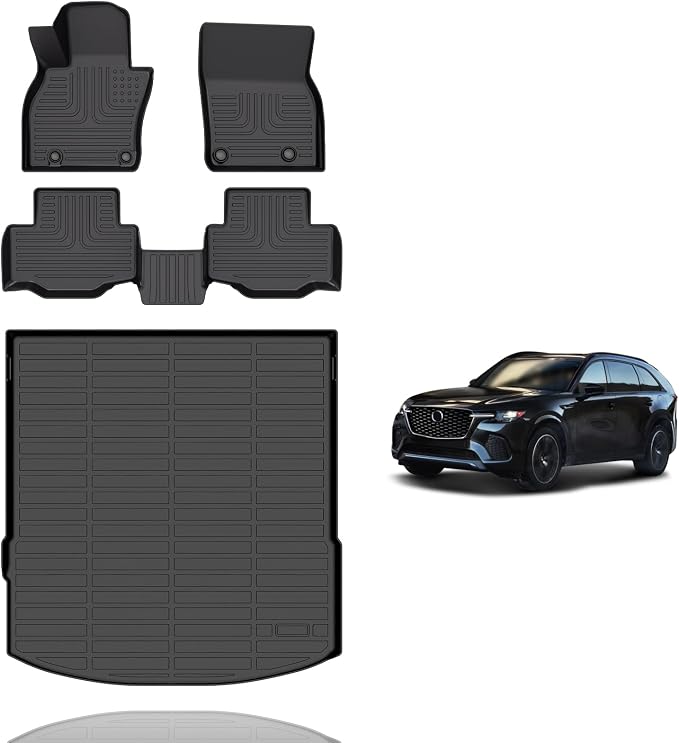 All Weather Floor Mats and Cargo Liners Set Fit by Wayhigh