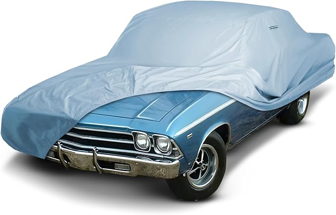 iCarCover Premium Car Cover for 1964-1972 Chevy Chevelle 2-Door, 4-Door Heavy by iCarCover